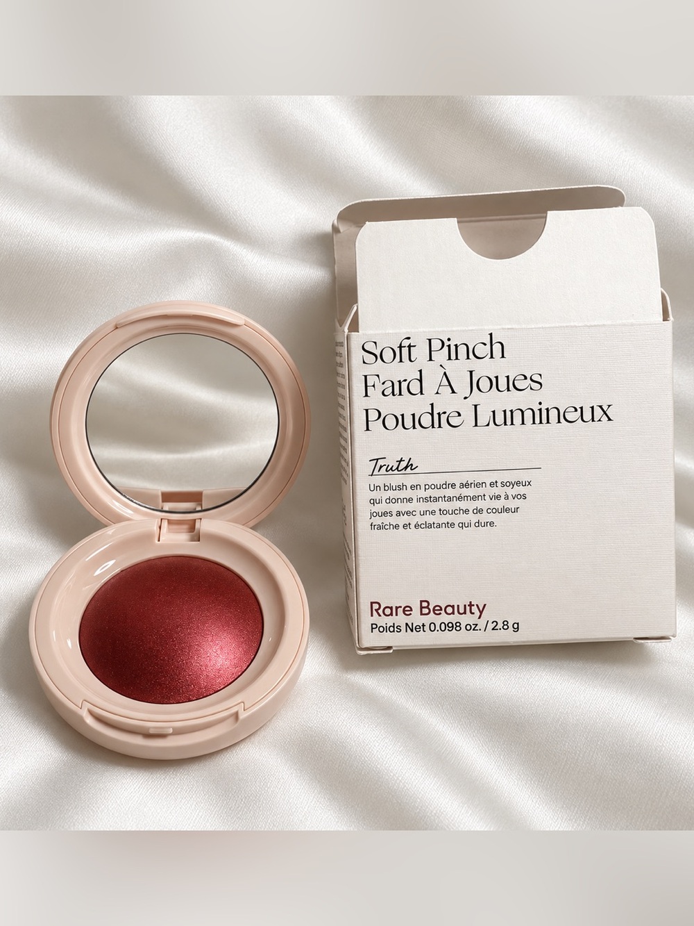 Rare Beauty Soft Pinch Luminous Powder Blush Truth — New | Retail $27